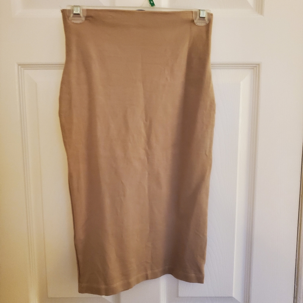 Pencil skirt.